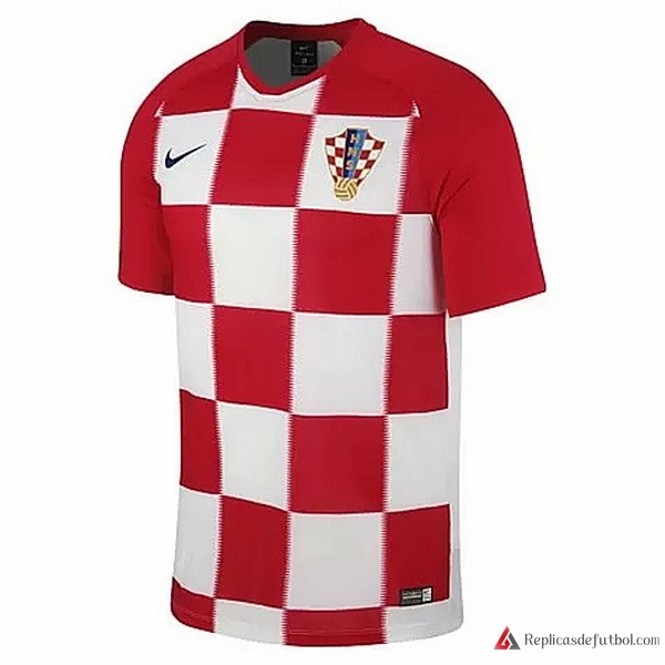 Camiseta Seleccion Croatia Primera equipación 2018 Rojo